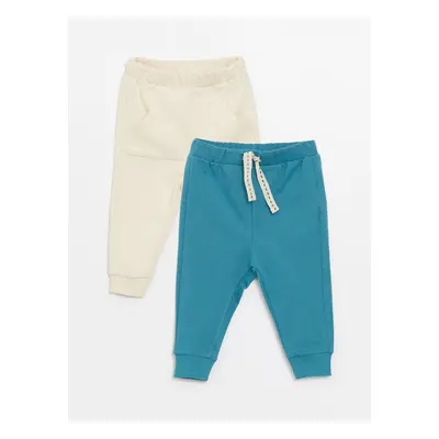 LC Waikiki Basic Baby Boy Pants with Elastic Waist 2-Pack