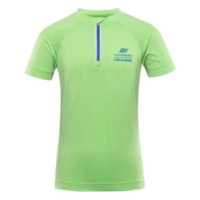 Children's quick-drying cycling T-shirt ALPINE PRO LATTERO jasmine