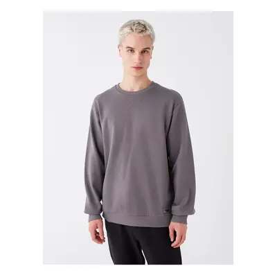 LC Waikiki Oversize Crew Neck Long Sleeve Men's Sweatshirt