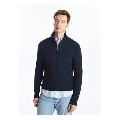 LC Waikiki High Collar Long Sleeve Men's Knitwear Sweater