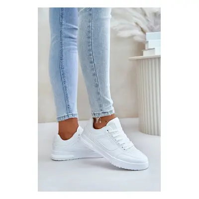 Women's sneakers Big Star Hi-Poly System White