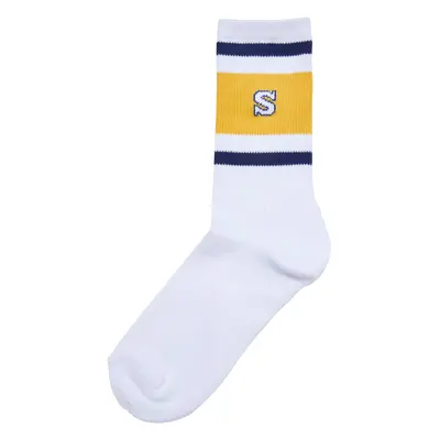 School Team Socks Spaceblue/CaliforniaYellow/WHT