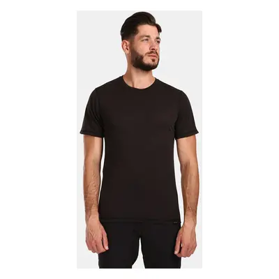 Men's merino wool T-shirt Kilpi SLOPER Black