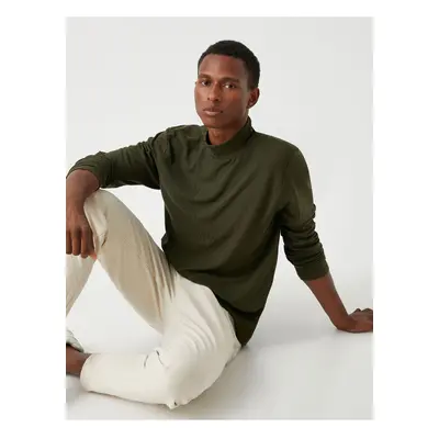 Koton Basic Sweater Half Turtleneck