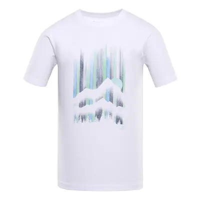 Men's organic cotton T-shirt ALPINE PRO EKK white pc variant