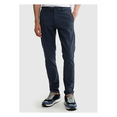 Big Star Man's Trousers Dark Navy Blue