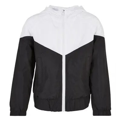 Girls' windbreaker Arrow white/black