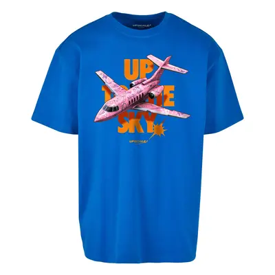 Up to the Sky Oversize Tee cobalt blue