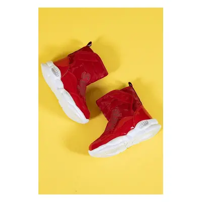 Riccon Kids Red Unisex Boots