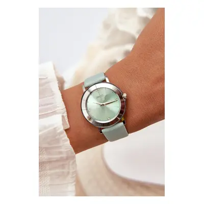 Women's watch with mint strap Ernest