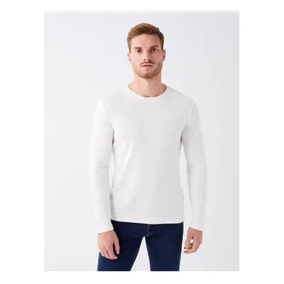 LC Waikiki Crew Neck Long Sleeve Men's T-Shirt