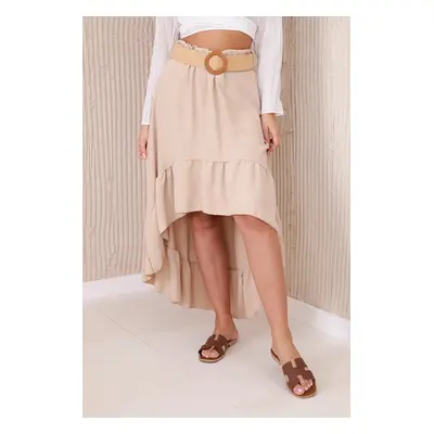 Women's skirt - dark beige