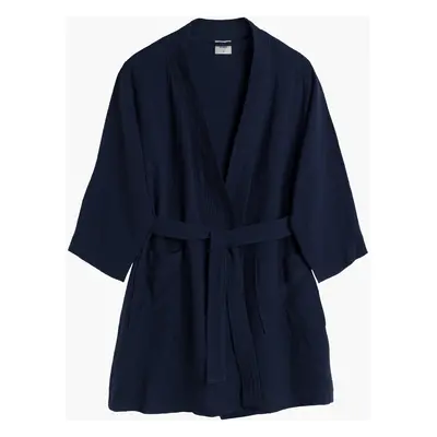 Women's muslin bathrobe