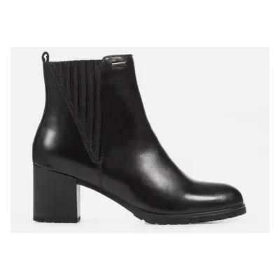 Black women's ankle boots Geox New Lise Np Abx - Women's