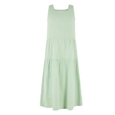 Girls' 7/8 Length Valance Summer Dress - Green