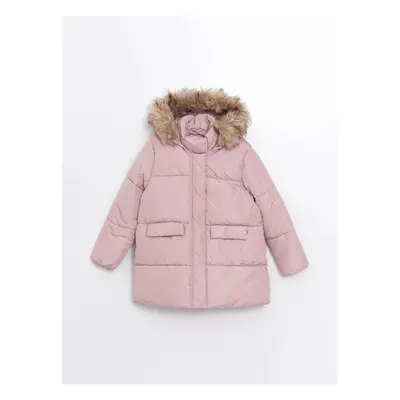 LC Waikiki LCW Kids Hooded Girls Coat