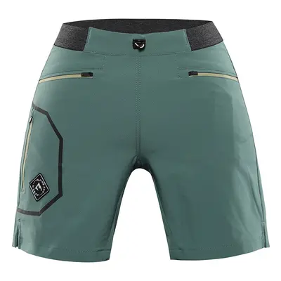 Women's outdoor shorts ALPINE PRO ZAMBA myrtle