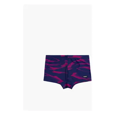 Men's Elastic Swimming Boxers ATLANTIC - Multicolored