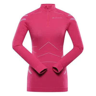 Women's functional underwear - T-shirt ALPINE PRO SEAMA cabaret