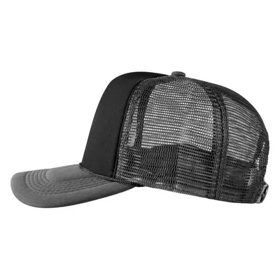 Trucker High Profile Baseball Cap dgry/blk