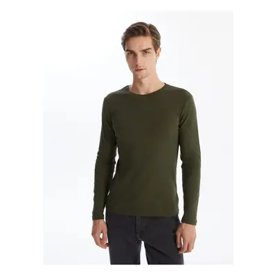 LC Waikiki Crew Neck Long Sleeve Men's T-Shirt