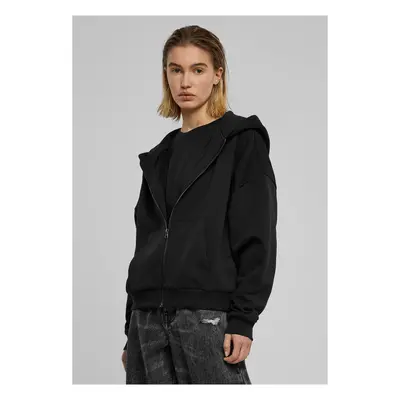 Women's hoodie Boxy Zip Hoody black