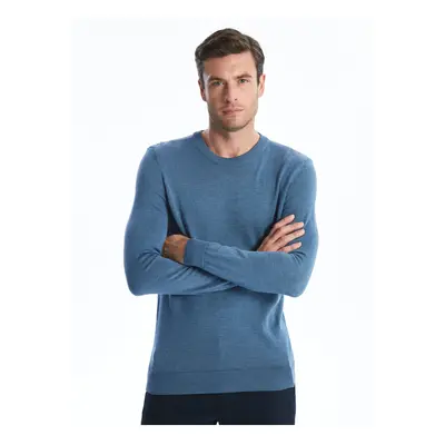 LC Waikiki Crew Neck Long Sleeve Men's Knitwear Sweater