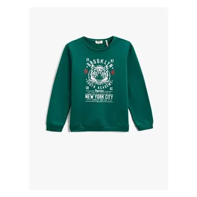 Koton Boy's Sweatshirt Green