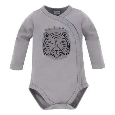 Pinokio Kids's Le Tigre Buttoned Longsleeve Bodysuit