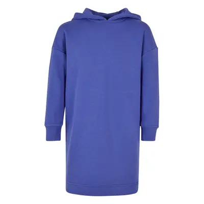 Girls' Oversized Terry Hoody Dress purpleday