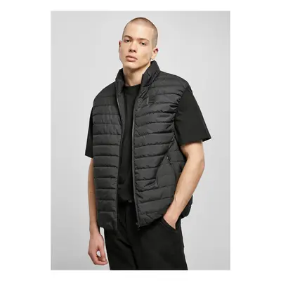 Bright bubble vest black