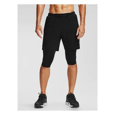 Rövidnadrág under Armour UA Run Anywhere 2N1 Hosszú STS-BLK