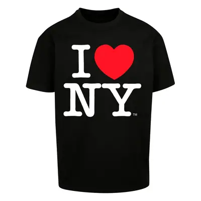 Men's T-shirt I Love NY Oversize black