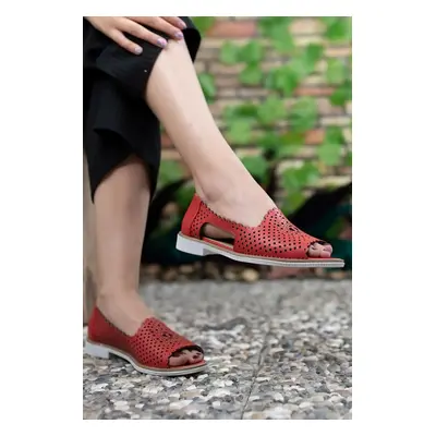 Riccon Red Women's Casual Shoes