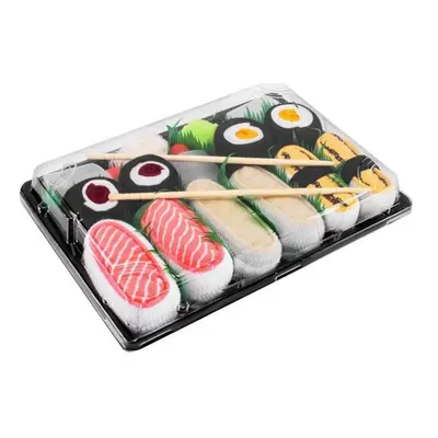 ZOOKSY/RAINBOW SOCKS Sushi zokni Rainbow zokni pár: Tamago Butter Fish Lazac Maki