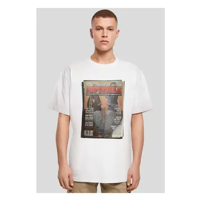 Men's T-shirt oversize Upscale Magazine white