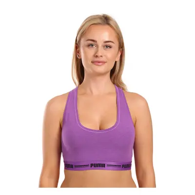 Women's sports bra Puma purple