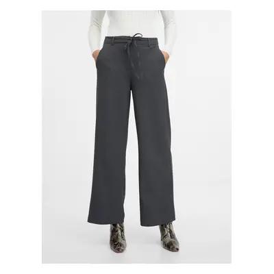 Grey women's wide trousers ORSAY - Women's