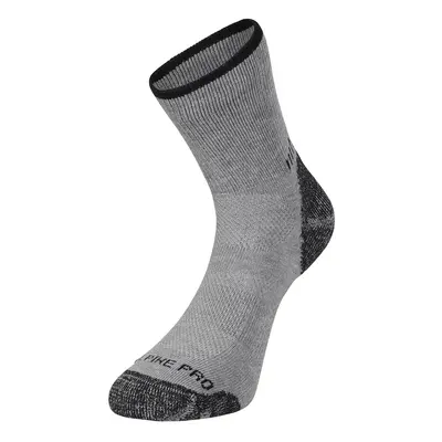 Sports socks with antibacterial treatment ALPINE PRO KEROWE gray