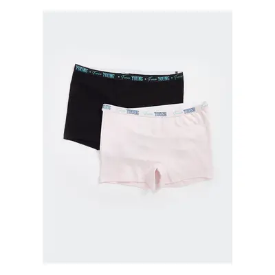 LC Waikiki LCW Young New Black Printed Boxer Briefs Pack