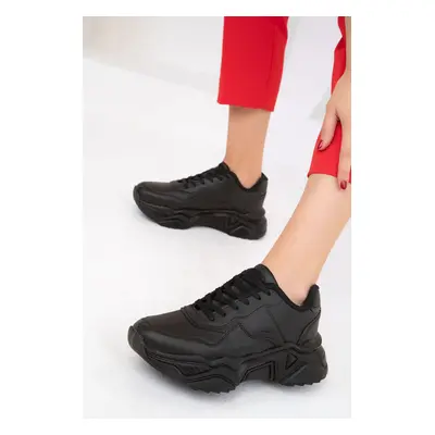 Soho Black-Black Women's Sneaker