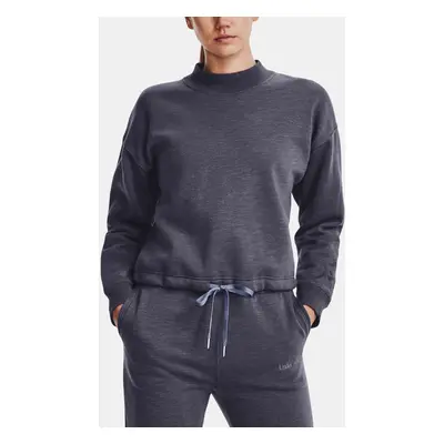 Under Armour Sweatshirt Essential Script Crew-GRY - Women