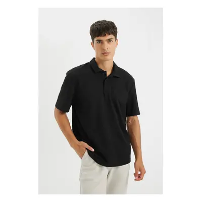 DEFACTO New Regular Fit Polo Collar Short Sleeve Polo Shirt