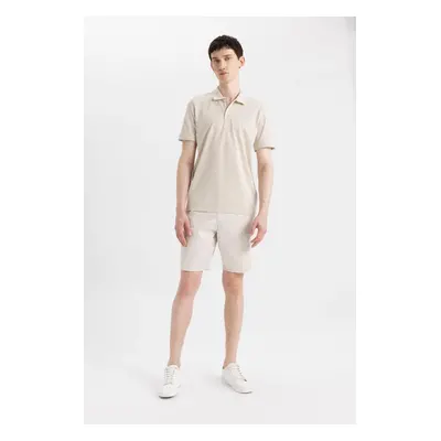 DEFACTO Regular Fit Gabardine Bermuda Shorts