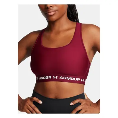 Women's bra Under Armour Crossback Mid Bra-RED - Women's