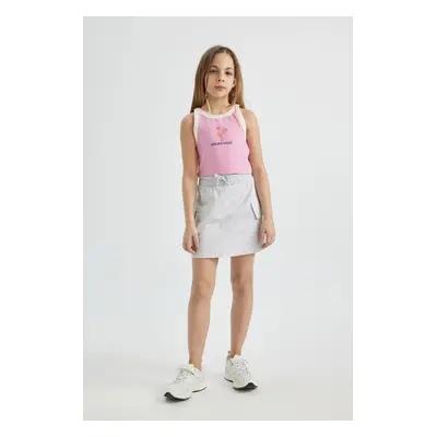 DEFACTO Girl's Lace Waist Skirt