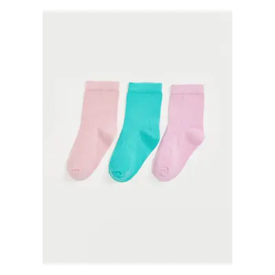 LC Waikiki 3-Pack Basic Baby Girl Socks