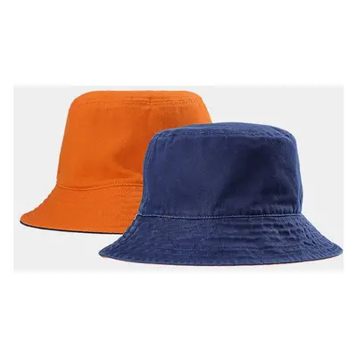 Men's Reversible Bucket Hat 4F - Dark Blue/Orange