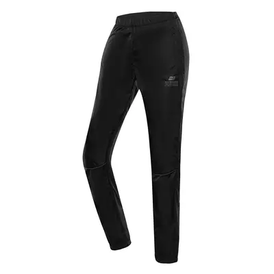 Men's quick-drying trousers with dwr treatment ALPINE PRO SAMUL black