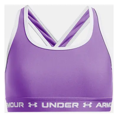 Girls' bra Under Armour G Crossback Mid Solid-PPL - Girls